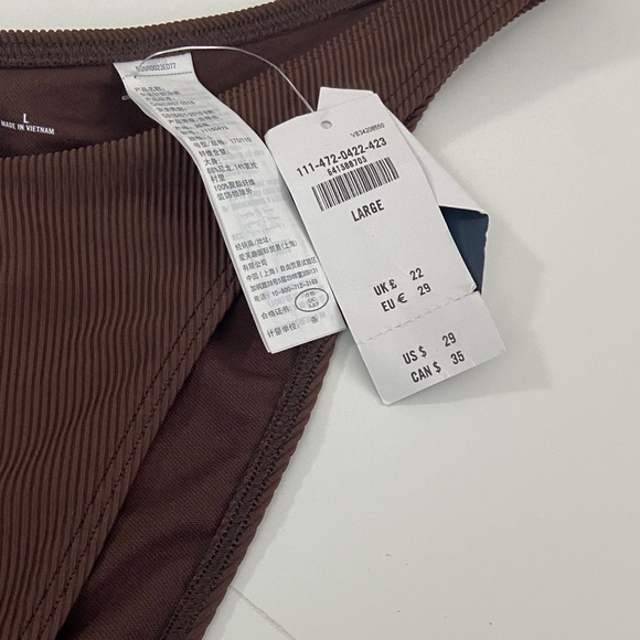 5 for $20 bundle offer Abercrombie & Fitch Chocolate Bikini Bottom - Picture 2 of 3